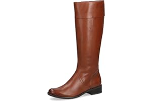 CAPRICE Damen Hohe Stiefel mit Absatz aus Leder Elegant