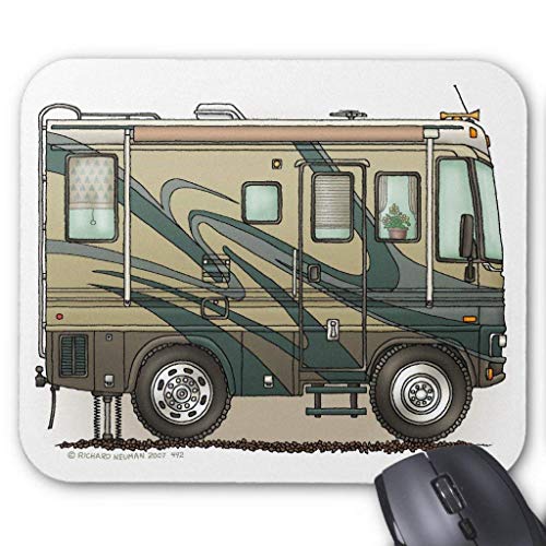 Preisvergleich Produktbild Cute Happy Camper Big Rv Coach Motorhome Mouse Pad