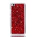 Price comparison product image MUTOUREN XiaoMi 5S Case - Glitter Bling Flexible TPU Gel Rubber Soft Skin Silicone Clear Cover Ultra [Slim Thin] [Shiny Design] Bumper Protective Case Cover with Dust Plug - red