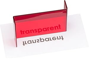 Wissner miroir 15 x 10 cm pour l'introduction à la géométrie - symétrie miroir et -Convient pour le jeu libre et leçons