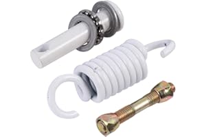 Angoily Heavy Duty Spring Hook Replacement Set for Hanging Chair Hammock Swing Seat with Stainless Steel Bolt and Screw Accessories for Porch and Garden