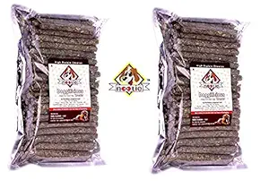 Nootie Mega Munchies Combo Chew Sticks 500gms Pack of 2- Natural Flavour, 1Kg