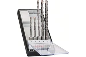 Bosch Professional 5-częściowy zestaw wierteł udarowych Robust Line SDS Plus-5 (do betonu, akcesoriów borhammer)