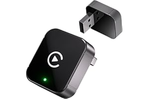 TPSOJJY Wireless CarPlay Adapter,2 In 1 Wireless CarPlay & Android Auto Adapter,2025 Verbessertes drahtloses Carplay Adapter,Der Mühelos mit Dem Drahtlosen CarPlay für Autos von 2016+ für iOS 10+/Android 11