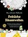 Produktbild Das schwarze Malbuch: Fröhliche Häuserwelten - Weiße Motive auf schwarzem Hintergrund für Anfänger und Fortgeschrittene: Ausmalbuch für Erwachsene