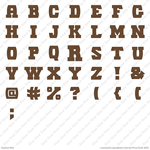 Provo Craft Cricut Outdoor Man Craft Kartusche - 10