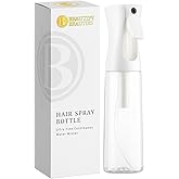 BeautifyBeauties Hair Spray Bottle – Ultra Fine Continuous Water Mister for Hairstyling, Cleaning, Plants, Misting & Skin Car