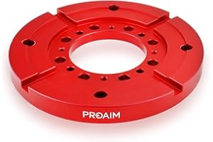PROAIM Mitchell Plaque pour Support de caméra/Installation de cardan. Solution Tout Usage pour Les Accessoires Mitchell. pour équipement de préhension et Chariots de Production (MP-306-00)