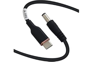 DSD TECH MagicConn SH-CP09A USB Type C PD to DC Power Cable(55x25)-9V