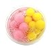 Produktbild samLIKE Fluffy Slime Schleim Kinder Knete - Kristall Soft-Knete Schleim Floam Lehm Putty Toy, Stressentlastung Spielzeug für Kinder und Erwachsene, Kokosnuss-Frucht ( A)