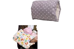 Qxiao Cozy Cradle, Cozy Cradle Arm Pillow Baby Nursing Head Support Pillow Baby Nursing Pillow Cozy Cradle Nursing Arm Pillow Baby Nursing Arm Breastfeeding Pillow Gift for Novice Mothers