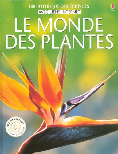 couverture de : Le monde des plantes