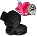 Produktbild N4U ONLINE Huawei Ascend G6 360 Grad Rotierend Auto Halterung Fenstermontage, Schnelles Hülle USB Lader mit LED Licht & super 1 meter Flaches Daten Transfer Sync Ladekabel - Pink
