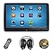 Produktbild Sonic Audio ® HR-10CT - Universal Touch-Screen 10.1" Tablet-Style Clip-On Headrest DVD Player/Screen with USB/SD and Wireless Infrared Headphones - Plug-and-Play Rear-Seat Entertainment System