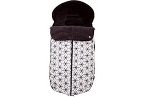 Tuc Tuc - Saco universal de invierno inuit weekend para silla de paseo negro/gris