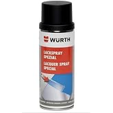 W&uuml;rth 650C Isıya Dayanıklı Mat Siyah Boya 400Ml