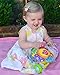 Soft pram toy - Musical flower with lady bird - Colourful baby toy