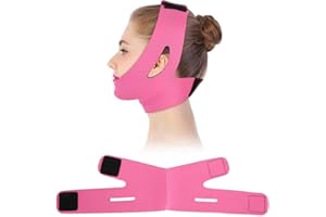 SEMME Maschera viso snellente, Cintura Dimagrante Per Facciale a forma di V Doppio mento riduttore lifting maschera Intense Lifting Maschere Per Mento Viso Up Fascia A V Per La Correzione Delle Rughe