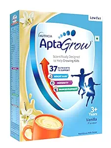 AptaGrow Health and Nutrition Drink Powder for Kid?s Growth, Vanilla, 400 g