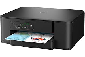 Brother DCPJ1260W Impresora Multifunción de Tinta WiFi y WiFi Direct con Conexión con Dispositivos Móviles, Negro