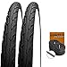 Produktbild Set: 2X Schwalbe Range Cruiser schwarz Trekking Reifen 40-622 / 28x1.50 + Conti Schläuche Autoventil