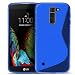 Produktbild LG Stylus 2 Hülle, Conie Mobile Ultra Slim Backcover Schutzhülle TPU Silikon Rückschale Cover in Blau