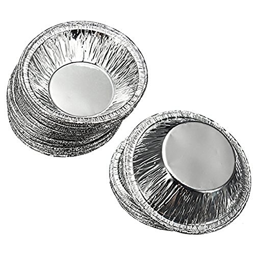 HugeStore Einweg Aluminium Muffinformen Muffinform Muffinförmchen Cupcake Förmchen Muffin-form Backförmchen 250 Stück - 3
