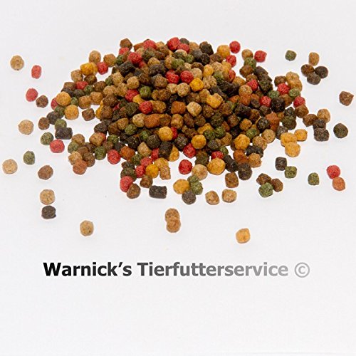 KOI - KOIFUTTER 10-Sorten-Mix 15 kg mit Spirulina & Paprika in 6mm (6mm)