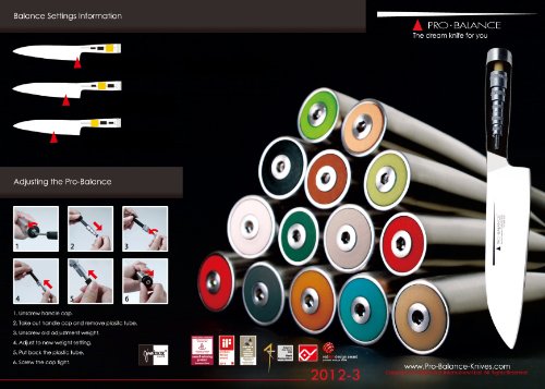 Pro-Balance Tako Sashimi Messer Klingenlänge 30cm - 2