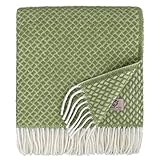 Diese hochqualitative Decke besteht zu 100% aus hochqualitativer Neuseeland-wolle. Das Design ist einfach und doch stylisch