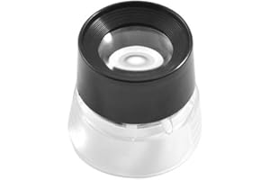 REY Lupa Ojo 10x de Precisión para Relojero/Joyero de 10 Aumentos