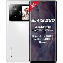 Lava Blaze Duo 5G (Arctic White, 8GB RAM, 128GB Storage ...