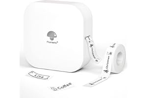 PokeLabel Label Maker Machine - Q30 Portable Handheld Label Printer, Thermal Sticker Maker with 1 Roll Labels, Bluetooth Wireless Connection, Available for Small Business/Home Organization