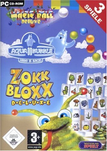 Preisvergleich Produktbild Magic Ball Deluxe / Aqua Bubble 2 / Zokk Bloxx Deluxe
