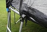 Trampolin 366 cm XXL inkl. Netz Leiter Abdeckplane Kinder Ri - 7