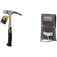 Stanley FatMax Antivibe Latthammer (600 g Kopfgewicht, 340 mm Länge, ergonomischer DynaGrip-Griff, vibrationsgedämpft) 1…