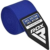 RDX Plus Boks El Bandajı Mavi 4.5 Metre Profesyonel Bilek ve El Destek Bandajı