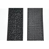 SAN Klettband schwarz 100 mm breit 1 Meter Klettverschluss Hakenband und 1 Meter Flauschband