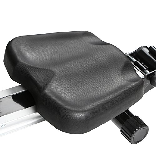 Ultrasport Drafter 600 Rowing Device, Rowing Machine with Training Computer and 8 Resistance Levels, Black/Red