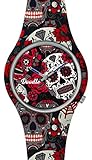 DOODLE Watch : Armbanduhr für SIE & IHN Ø 39mm | Silikon > Grey Skull > DOCA003