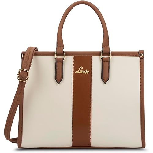 Lavie Women\'s Elissa Colourblock Satchel Handbag for Women | Satchel Bag for Work | Ladies purse | Stylish Shoulder Bag | Gift For Women