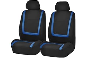 MNBHJGR Housse Siege Voiture, pour Ford KA RU8 2008 2009 2010 2011 2012 2013 2014 2015 2016 Housses de Siège de Voiture Avant, Confortable,AntidéRapant Et ImperméAble,E Blue