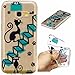 Price comparison product image Samsung Galaxy A3 2017 Case,Cute Creative Design TPU Silicone Transparent Ultra Slim Thin Soft Gel Flexible Lightweight Rubber Durable Back Shockproof Bumper Anti-Scratch Cover Protective - Black Cat