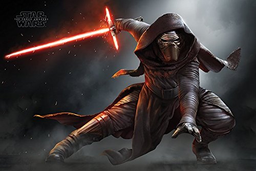 Pyramid International Episode 7 Kylo Ren Crouch Maxi Poster Wood Multi Colour 61 X 91 5 Cm Buy Online In Guatemala At Guatemala Desertcart Com Productid