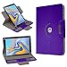Produktbild Tablet Tasche kompatibel für Samsung Galaxy Tab S5e Hülle Schutztasche 360 Drehbar Schutzhülle Universal Stand Cover Case, Farben:Lila