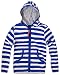 Boys Baby Stripe Zip Front Hooded Jacket 9-12 Months
