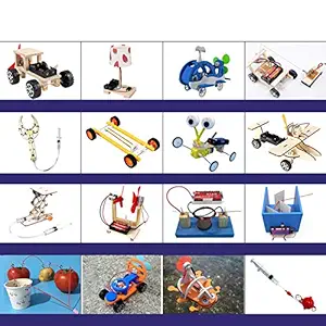 FidgetGear Primary School Lab Stem Set DIY Invention Make Children Education Toy Primary School Set Three