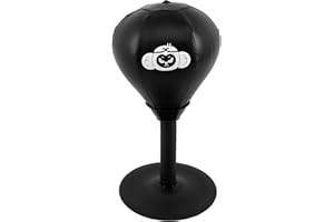 LITTLEDUCKLING Desktop Punching Bag,Speed Boxing Bag for Kids Adults, Rage Bag Boxing Machine, Stress Buster Reflex Bag Boxing, Free Standing With Strong Suction Cups, for Friends Coworker