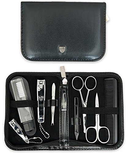 Drei Schwerter | Exklusives 10-teiliges Maniküre – Pediküre – Nagelpflege – Reise-Set | Marken-Qualität (634511) - 2