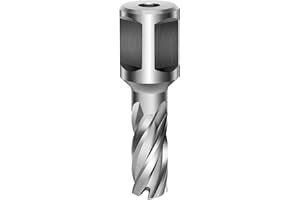 MSW MOTOR TECHNICS MSW Wiertło koronowe HSS wiertło koronowe MSW-CDB-25/12 (12 mm Ø, 25 mm głębokość cięcia, rodzaj trzpienia Weldon ¾ / 19 mm, twardość HSS M2, stopień twardości zębów 65 HRC)